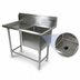 Thumbnail image #3 for John Boos Pro-Bowl 1-Compartment Floor Model Stainless Steel Sink with Left Drainboard, 30