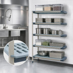Thumbnail image #3 for Metro MetroMax 4 5AX517G4 24"W x 24"D x 74"H Blue Polymer 5-Shelf Add-On Shelving Unit