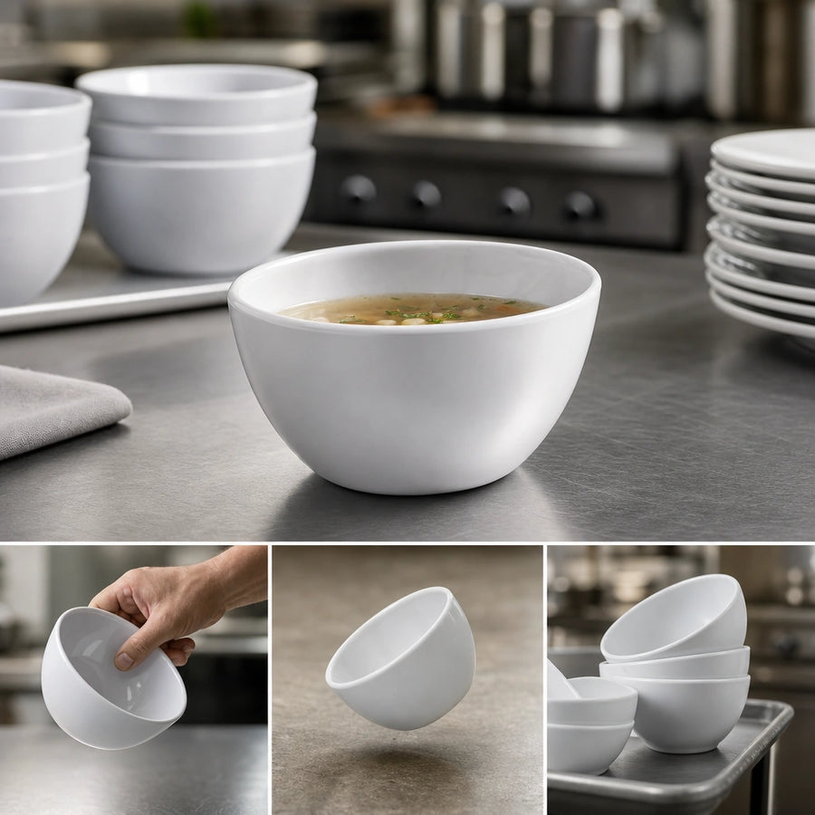 Break-Resistant Melamine Construction
