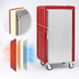 Thumbnail image #3 for Metro C5 4 Series Insulation Armour Plus Mobile Insulated Pan Rack Transport Cabinet with Solid Door and Lip Load Slides