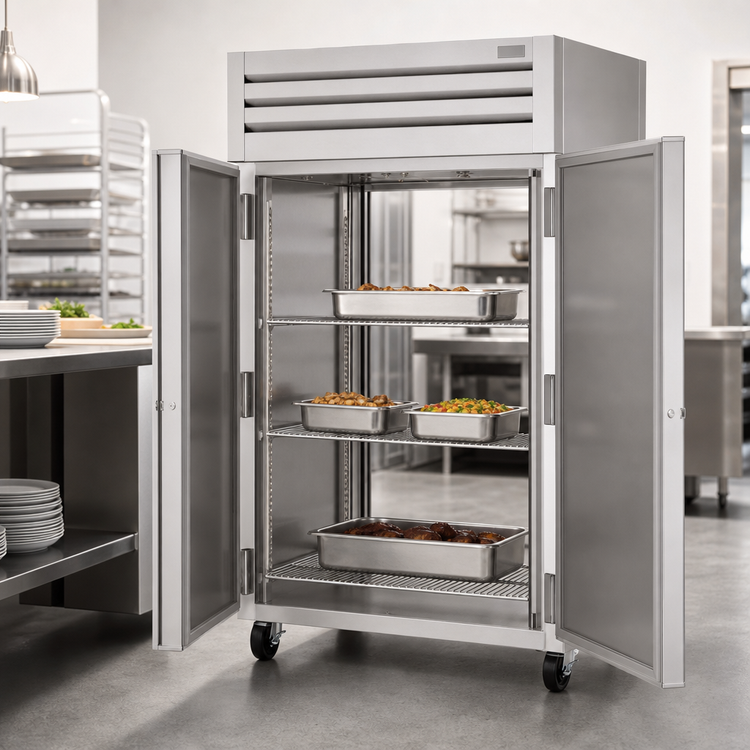 Product image #3 for True SPEC SERIES Two-Section Pass-Through Heated Holding Cabinet