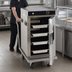 Thumbnail image #3 for Cres Cor Mobile Heated Correctional Cabinet, Half-Height, Insulated, 8-Pan Capacity
