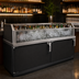 Thumbnail image #3 for Glastender 102-Inch Wide Glass Ice Display Unit for Back Bar, 24-Inch Deep