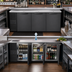 Thumbnail image #3 for True Premier Bar Pass-Thru Three-Section Back Bar Cooler, 84-Inch, 6 Solid Doors