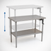 Thumbnail image #3 for AdjusTable ADA/Ergonomic Height Adjustable Stainless Steel Work Table