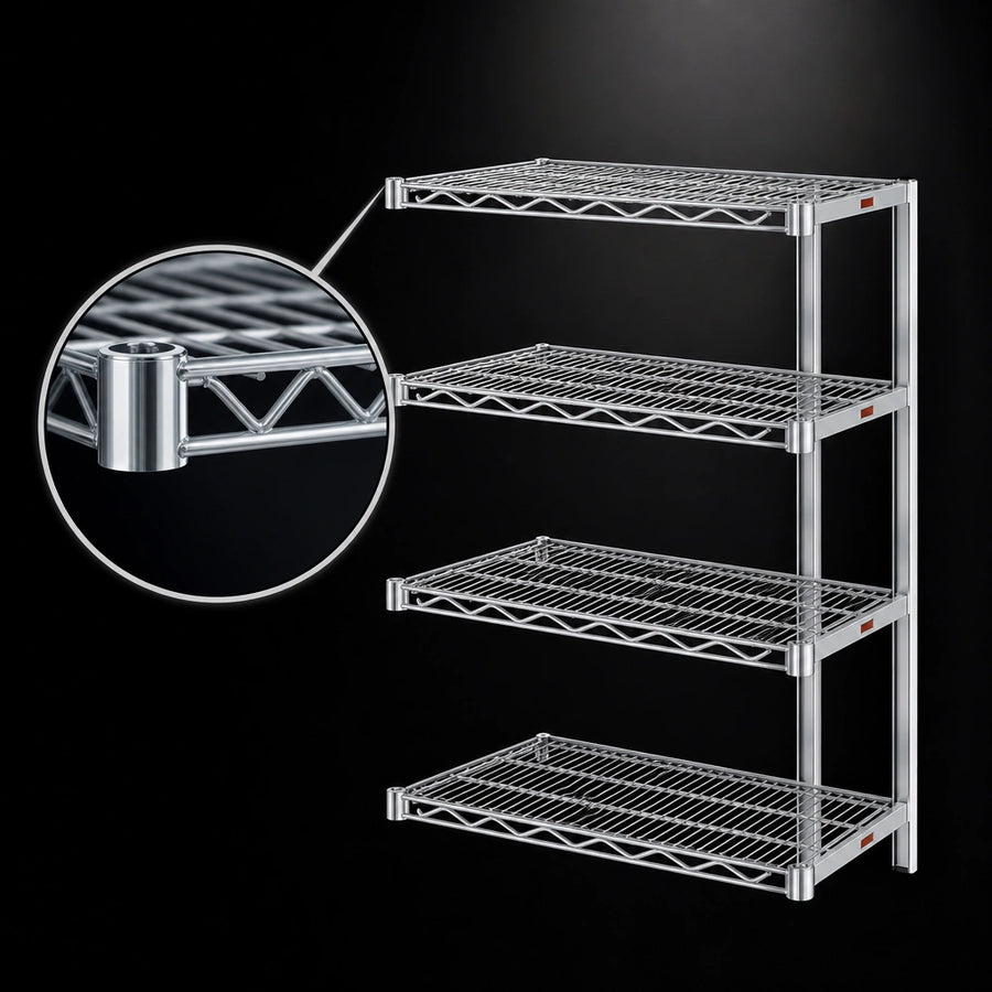 Patented QuadTruss Shelves