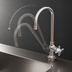 Thumbnail image #3 for T&S Brass Self-Closing Deck-Mounted Single Pantry Faucet with Rigid Gooseneck