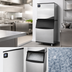 Thumbnail image #3 for Maxx Ice MIM650NH-B580 Intelligent Series Modular Ice Machine with 580 lb. Bin, Half Dice Cubes