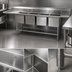 Thumbnail image #3 for Eagle Spec-Master FN2064-4-14/3 Four-Compartment Sink, 75-Inch x 27-Inch, 14-Gauge Stainless Steel, No Drainboards