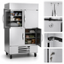 Thumbnail image #3 for Beverage-Air Horizon Series Two-Section Reach-In Freezer with Lockable Solid Half Doors, 44 Cu. Ft., Bottom Mount