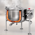 Thumbnail image #3 for Cleveland Range Short Series 60-Gallon Direct Steam Tilting Steam Jacketed Kettle with Open Tri-Leg Base