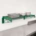 Thumbnail image #3 for Quantum Wall-Mount Cantilever Single Wire Shelf, 36 x 24 Inches, Green Epoxy Antimicrobial
