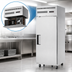 Thumbnail image #3 for Everest Refrigeration ESF1 29-1/4 Inch Wide One-Section Reach-In Freezer with Top-Mounted Self-Contained R290 Refrigeration, 23 Cu. Ft.