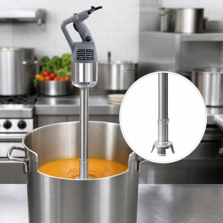 Product image #3 for Robot Coupe MP450 Commercial Power Mixer / Immersion Blender with 18-Inch Stainless Steel Shaft