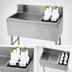 Thumbnail image #3 for Advance Tabco Prestige Supreme 42-Inch Stainless Steel Bar Ice Chest with Right-Side Bottle Storage Rack