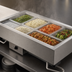 Thumbnail image #3 for Vollrath Electric Wet Bain Marie Hot Drop-In Food Well, 6 Full-Size Pan Capacity, Top Mount, 208V