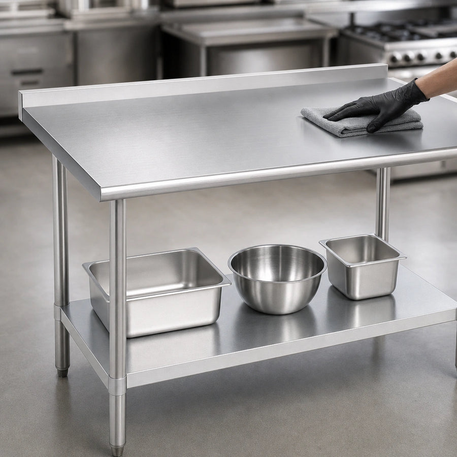 14 Gauge 300 Series Stainless Steel Top
