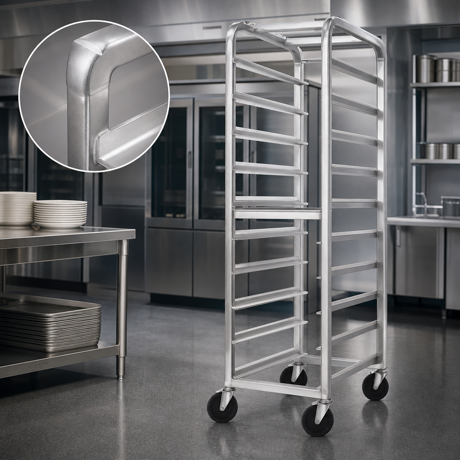 All-Welded Stainless Steel Construction