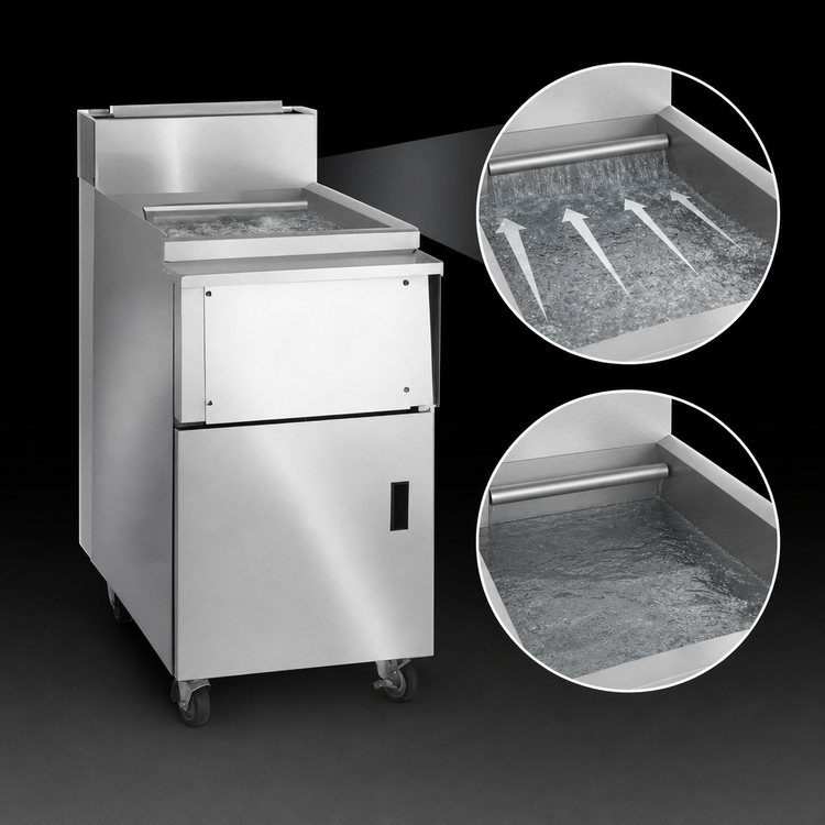 Product image #3 for Imperial IPC-14 Gas Pasta Cooker, 12-Gallon Single Tank, Tube-Fired, 105,000 BTU