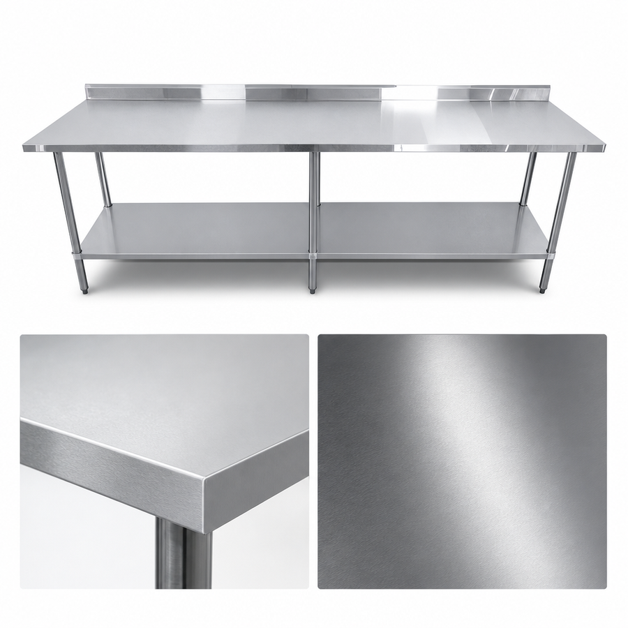 18-Gauge 430 Stainless Steel Top