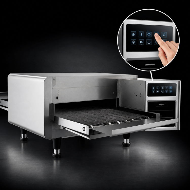 Product image #4 for TurboChef High h Conveyor 2020 Standard Single Belt Countertop Conveyor Oven, 20-Inch Cook Chamber