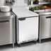 Thumbnail image #3 for Beverage-Air 24-Inch One-Section Worktop Freezer with Solid Door and 4.9 Cu. Ft. Capacity