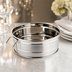 Thumbnail image #3 for American Metalcraft 72 oz. Round Stainless Steel Cooling Tub with Satin and Mirror Finish