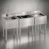 Thumbnail image #3 for Eagle Group 2200 Series Modular Underbar Cocktail Unit Bar Ice Bin with Sliding Cover