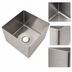 Thumbnail image #3 for Eagle Group Seamless Welded-In Fabricated Straight Wall Sink, 1 Compartment, 9 x 14 x 8 in., 304 Stainless Steel