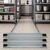 Thumbnail image #3 for Quantum Double Unit Floor Track Assembly Kit with 3 13-Foot V-Groove Aluminum Tracks