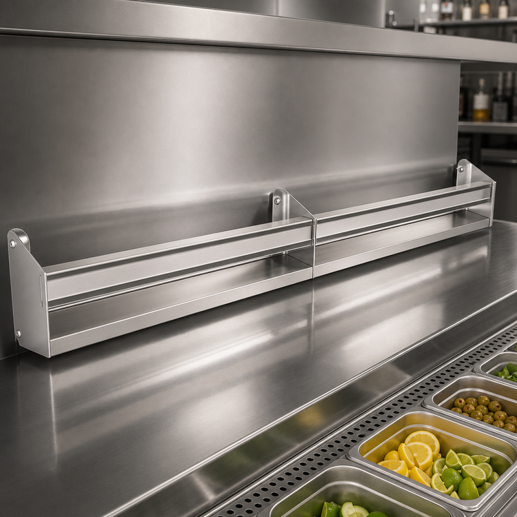 Product image #3 for Glastender 69-Inch Single Stainless Steel Speed Rail