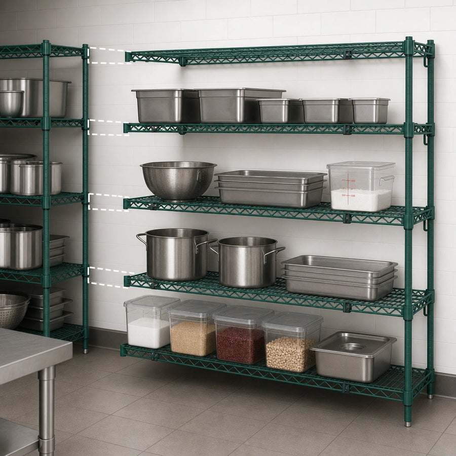 Add-On Shelving Configuration