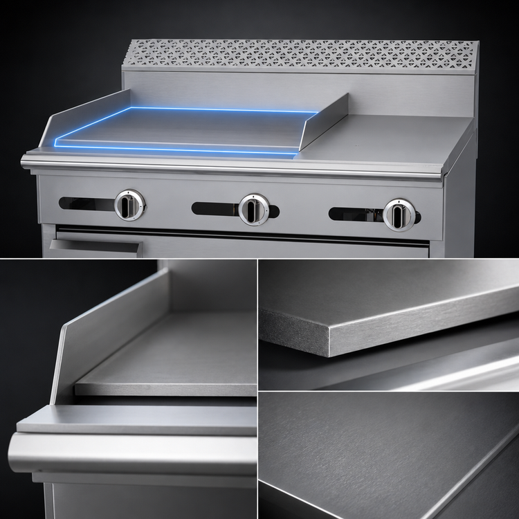 Product image #3 for Garland Cuisine Series 36-Inch Gas Modular Top Range with 24-Inch Griddle and 12-Inch Hot Top
