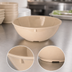 Thumbnail image #4 for Carlisle Dallas Ware® 14 oz Tan Melamine Nappie Bowl, 5-9/20 Inch Diameter