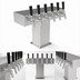 Thumbnail image #3 for Perlick 6-Faucet Countertop Glycol-Cooled Tee Draft Beer Tower, Stainless Steel