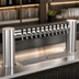 Thumbnail image #3 for Krowne Max-H Style 12-Faucet Glycol-Cooled Beer Tower, Brushed Stainless Steel