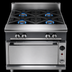 Thumbnail image #3 for Vulcan V Series 36-Inch Heavy Duty Modular Gas Range Top with 4 Open Burners