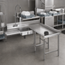 Thumbnail image #3 for Spec-Master 60-Inch Right-Hand Island Soiled Dishtable with Pre-Rinse Sink