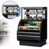 Thumbnail image #3 for Turbo Air 39-Inch Open Display Merchandiser Combination Case with Refrigerated Top Shelf