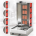 Thumbnail image #3 for Omcan 4-Burner Natural Gas Doner Kebab / Vertical Broiler / Shawarma Grill, 100 lb Capacity