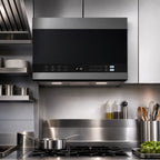 Thumbnail image #4 for Summit Commercial MHOTR243SS Commercial Over-the-Range Microwave Oven, 24-Inch, 1.4 Cu. Ft., 1000 Watts, Digital Controls