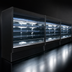Thumbnail image #3 for Howard-McCray 35E Series 39-Inch Self-Contained Dairy Open Merchandiser with LED Lighting, Black