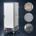 Thumbnail image #3 for Metro C5 3 Series Full-Height Combination Heated Holding and Proofing Cabinet with Gray Insulation Armour and Fixed Wire Slides