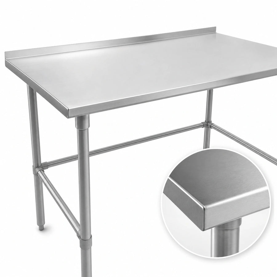 16-Gauge Stainless Steel Top