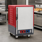 Thumbnail image #3 for Metro C5 Insulation Armour C535-MFS-L Mobile Moisture Heated Holding & Proofing Cabinet, Half-Height, Solid Door, 17-Pan, 120V