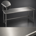 Thumbnail image #3 for Eagle Group Spec-Master Marine Series Work Table, 84 x 30 Inches, 14/300 Series Stainless Steel Top, Open Base