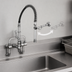 Thumbnail image #3 for EasyInstall Mini Wall-Mount Pre-Rinse Faucet with 8