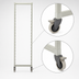 Thumbnail image #3 for Cambro Camshelving Premium Series Mobile Post Kit with Rigid Casters, 18W x 75-1/4H, Speckled Gray