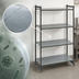 Thumbnail image #3 for Cambro Camshelving Basics Plus 4-Tier Solid Stationary Starter Unit, 21 x 30 x 84 Inches