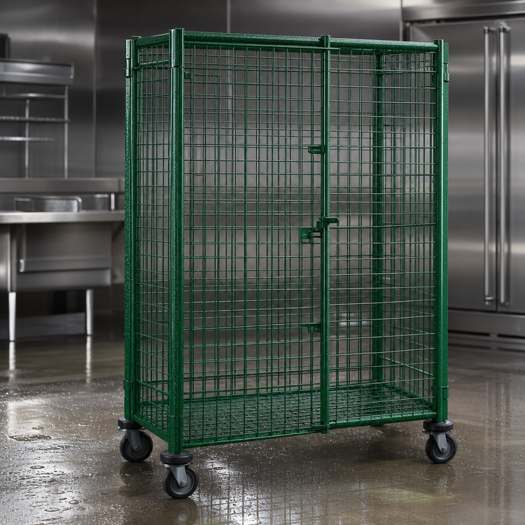 Product image #3 for Super Erecta Mobile Wire Security Unit with Metroseal 3 Epoxy Finish